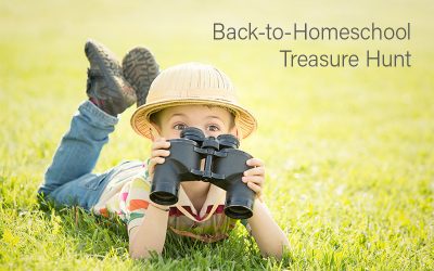 Back-to-Homeschool Treasure Hunt